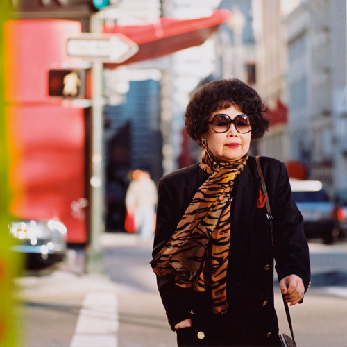 Street portrait San Francisco 1997 Jacquie Maria Wessels