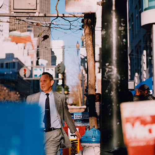 Street portrait San Francisco 1997 Jacquie Maria Wessels