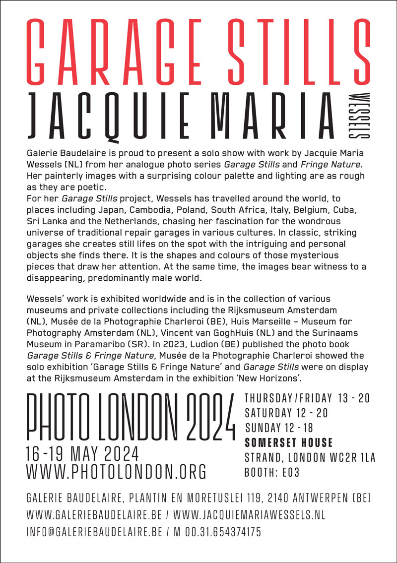 Photo London 2024 Jacquie Maria Wessels Galerie Baudelaire